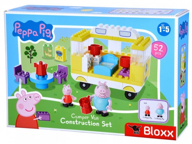 Set de construcție Rulota Peppa Pig