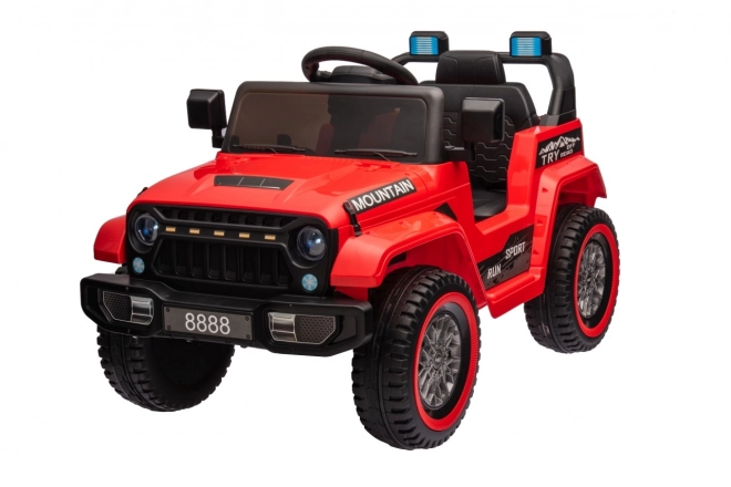 Vehicul de teren Mountain roșu