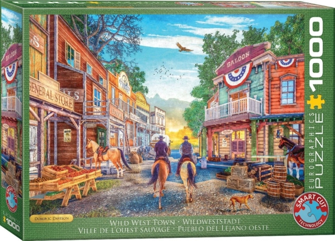 Puzzle Vestul Sălbatic - 1000 piese