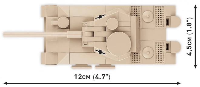 Model din blocuri Panzer V Panther COBI