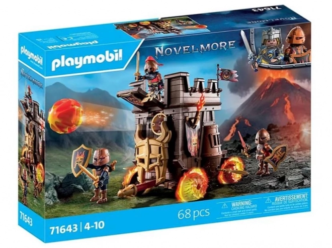 Set figurine Playmobil Novelmore Căruță de luptă cu tun de foc