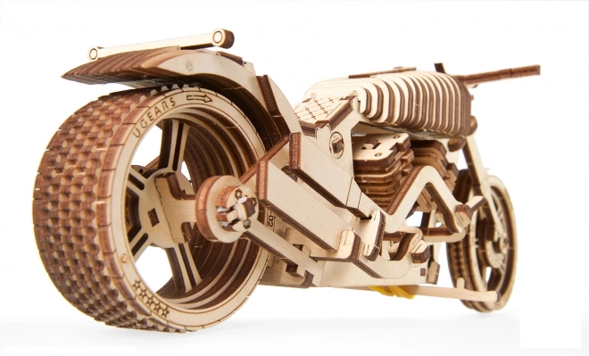 Puzzle 3D Motocicletă Chopper Ugears