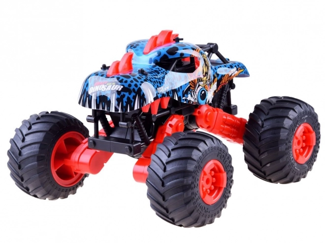 Mașina cu telecomandă Monster Dino 4x4 – Roșu