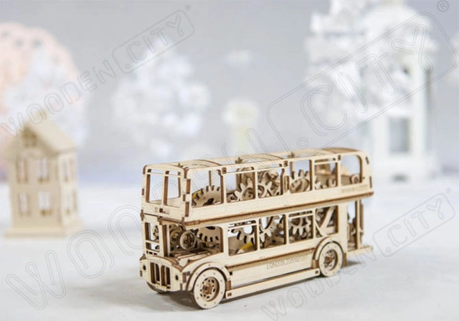 Puzzle 3D Autobuz Londonez