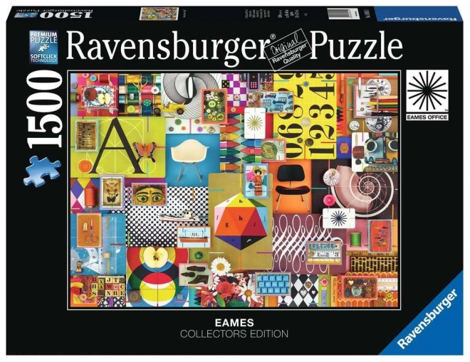 Puzzle 2D 1500 piese: Casa de cărți Ravensburger