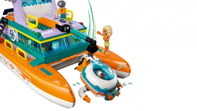 Barca de salvare maritimă LEGO Friends