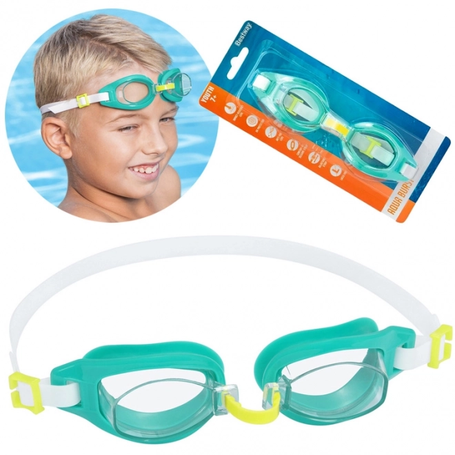 Ochelari de înot pentru copii Bestway Aqua Burst – verde