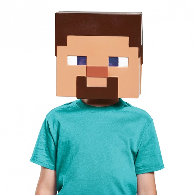 Masca Minecraft - Steve pentru copii