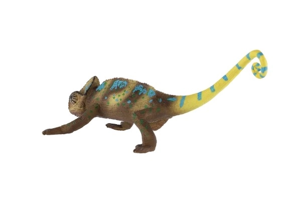 Chameleon yemeni jucărie de plastic 18cm în pachet