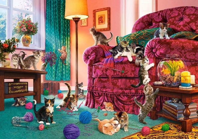 Puzzle Pisicuțe Năzdrăvane 500 piese