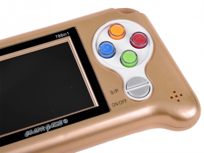 Consolă portabilă cu 70 de jocuri – Aur