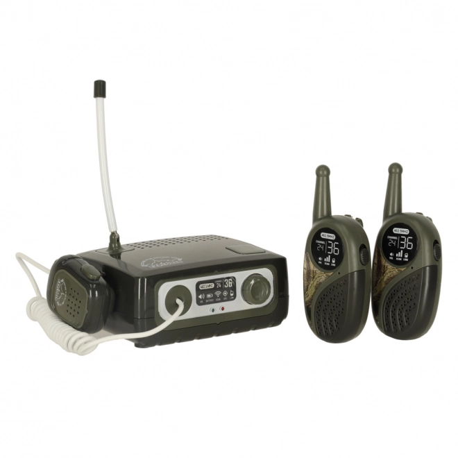 Set Walkie Talkie pentru Copii cu Unitate Centrală Explorer