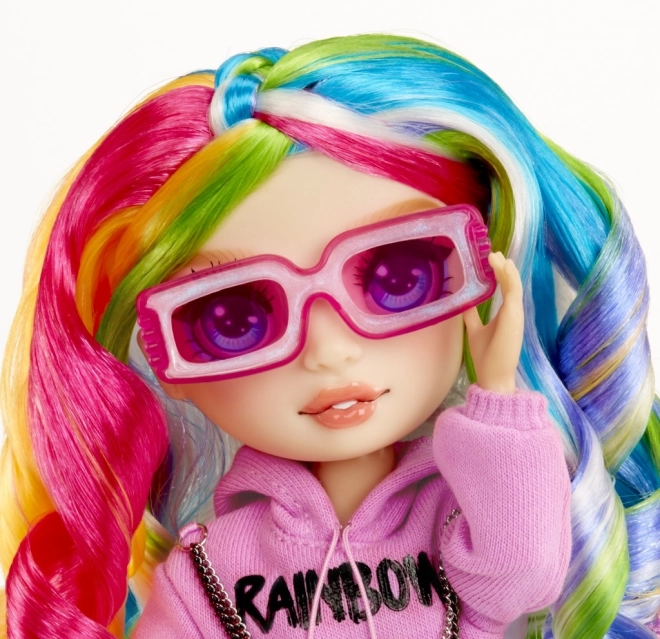 Păpușa creativă Rainbow High Amaya Raine cu cristale