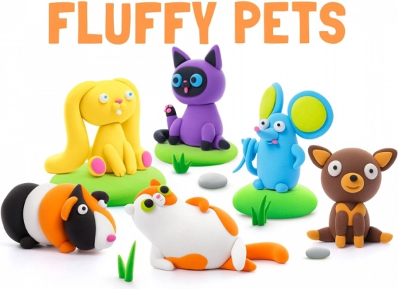 Pastă Hey Clay - animaluț de pluș șoricel