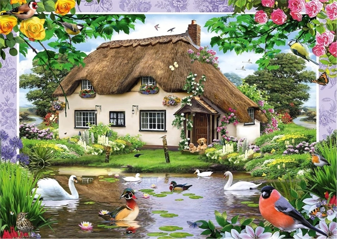 Puzzle Casă romantică 500 piese