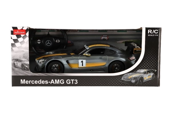 Mașină RC Mercedes AMG GT3 RASTAR cu telecomandă