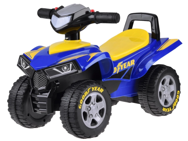 Vehicul ride-on quad cu sunete și lumini Goodyear