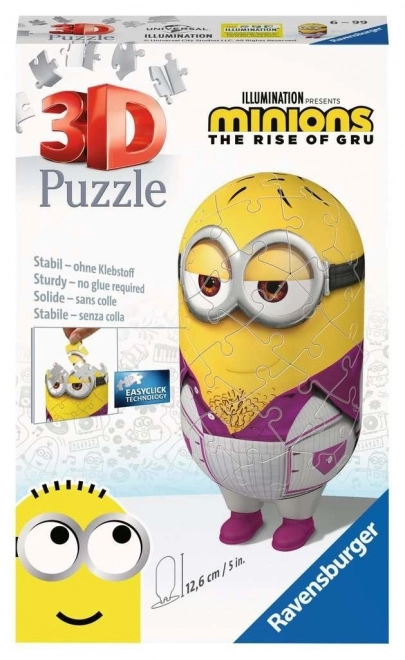 puzzle 3D ravensburger minionii 2: disco