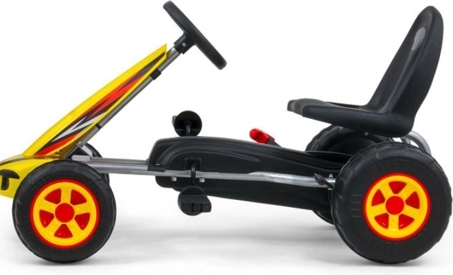 Kart pedale Viper – roșie