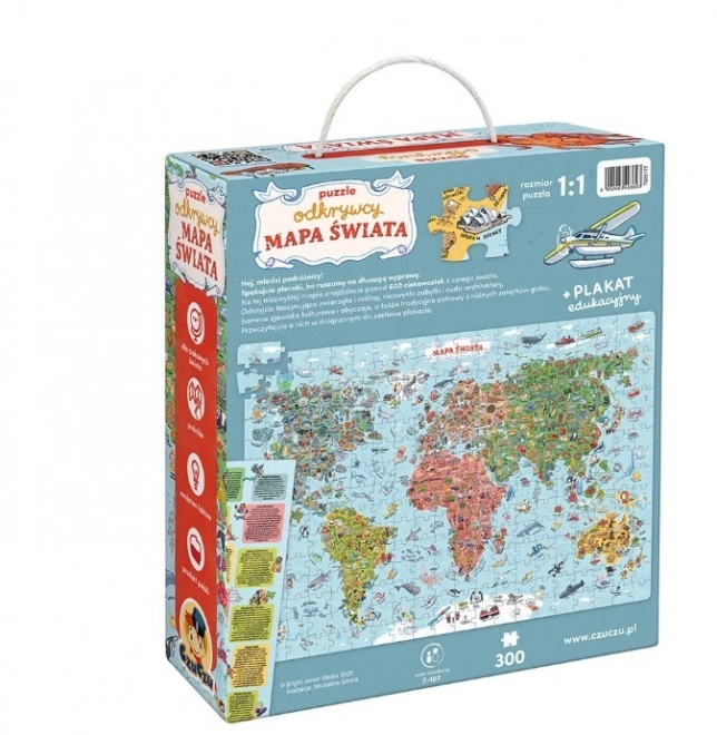 Puzzle exploratorilor - Harta lumii