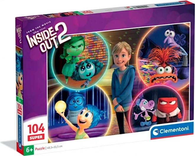 Puzzle Clementoni În mintea 2: Riley și emoțiile ei 104 piese