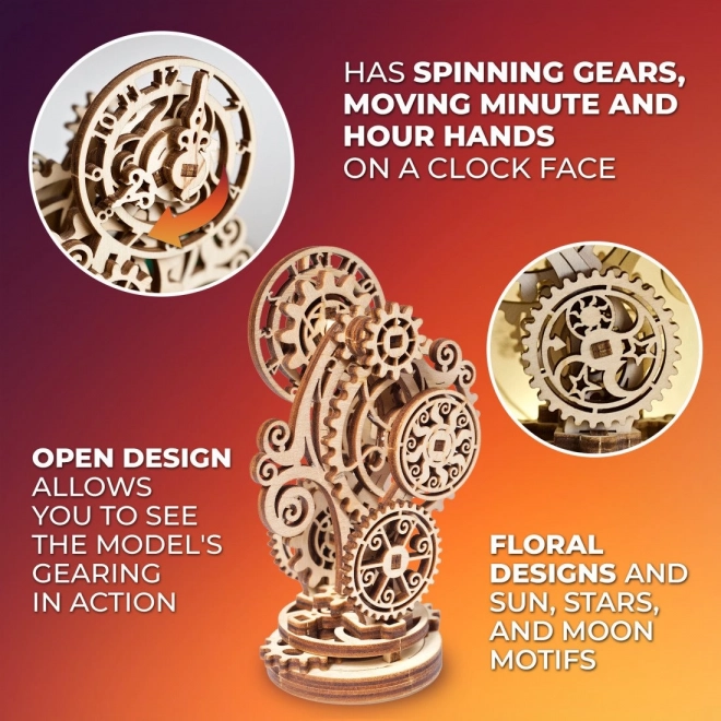 Puzzle mecanic din lemn Steampunk Ugears