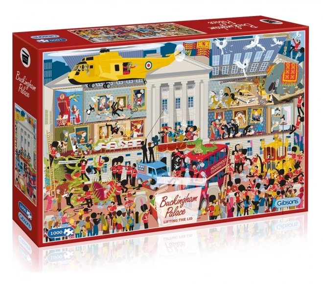 Puzzle de 1000 piese Buckingham Palace de la GIBSONS