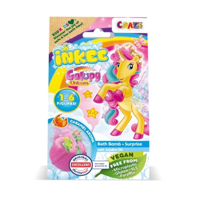 Bombă de baie surpriză Galupy Unicorn