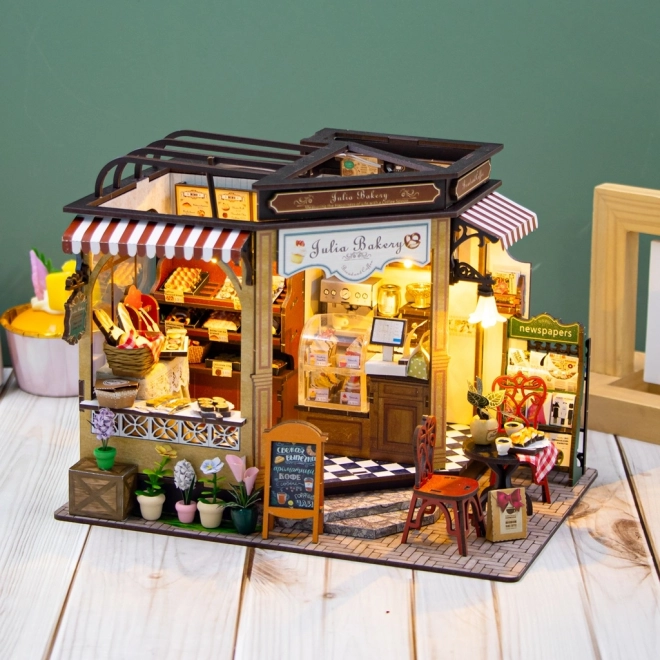 Miniatură căsuță brutăria Julie de la 2Kids Toys