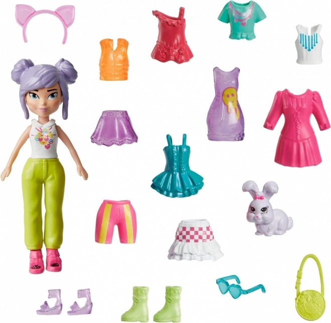 Set Figurină Polly Pocket Modă Dress-Up HKV94