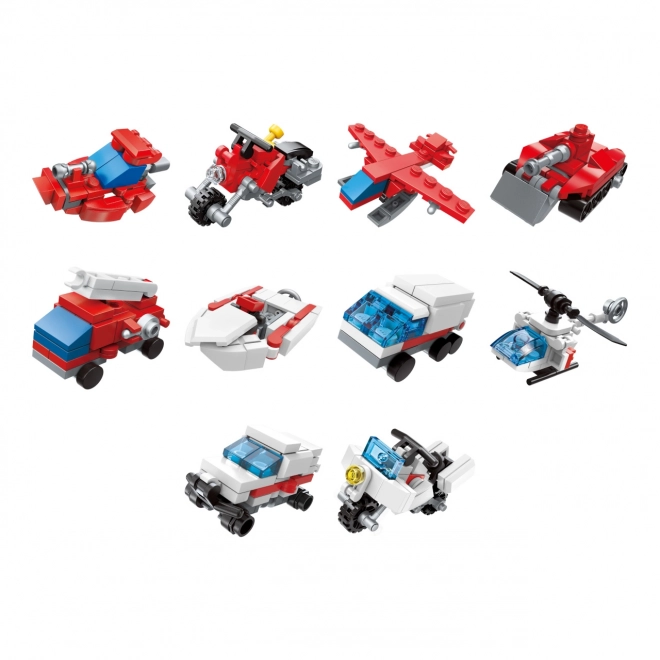 Set de construcție Qman Trans Collector 3 în 1