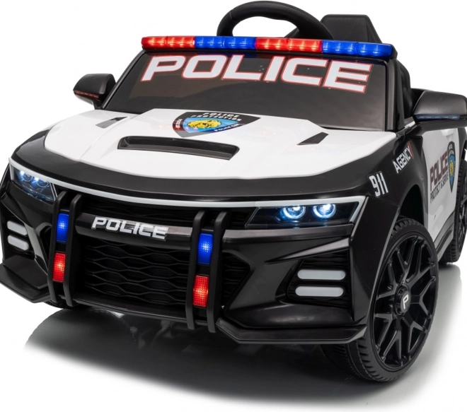 Mașină de poliție neagră 911 Agenție