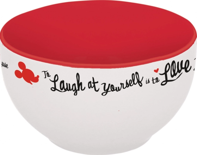 Miska ceramică Mickey 600 ml