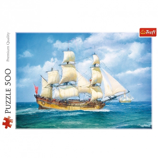 Puzzle Călătorie pe mare 500 piese