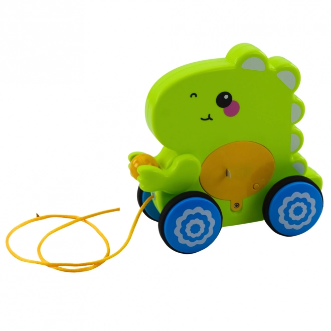 Dinozaur interactiv de tras pentru copii