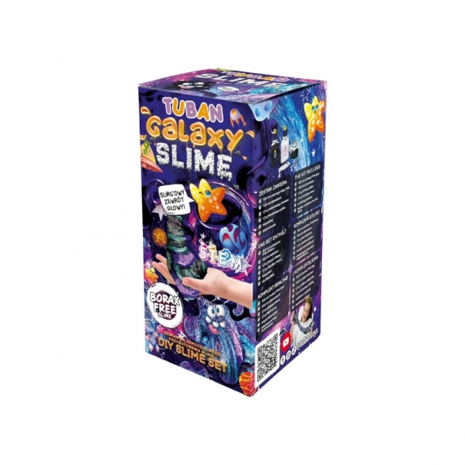 set galaxy slime DIY