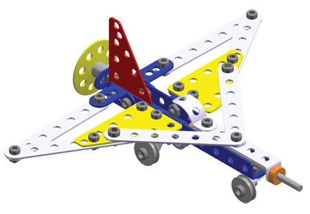 Set de construcție cu 10 modele