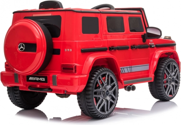 Mașină cu acumulator pentru copii Mercedes G63 roșie