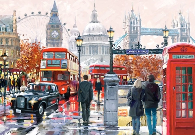 Puzzle 1000 de piese London Collage