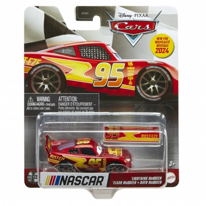 aut 1:55 metalic lightning mcqueen cars nascar