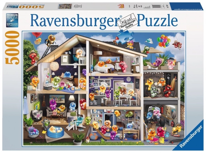 Puzzle Ravensburger Casa de Păpuși 5000 piese