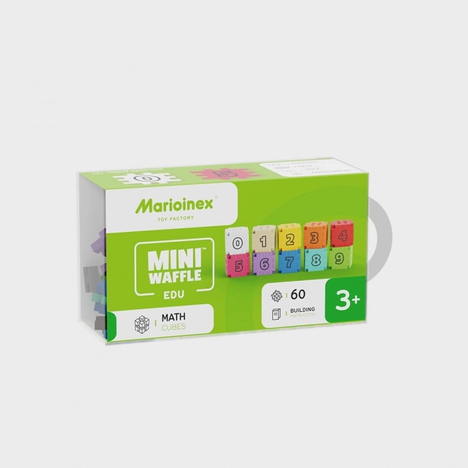 Mini Waffle Edu - Cuburi Matematice 60 bucăți