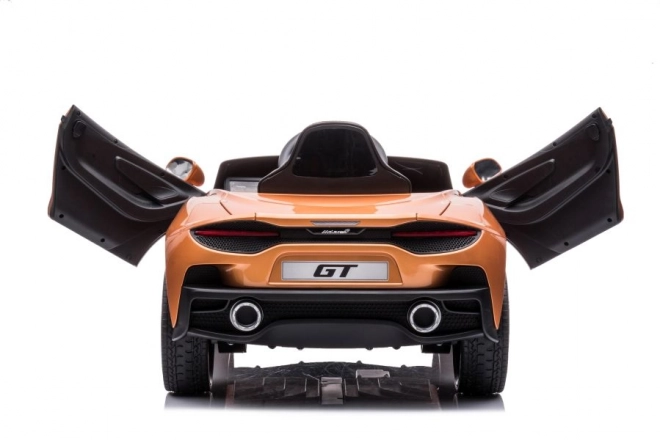 Mașină electrică McLaren GT 12V aurie