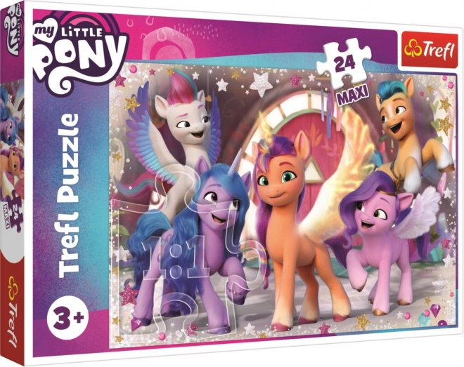 Puzzle Maxi 24 piese My Little Pony: Poneii Veseli