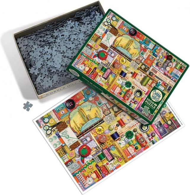 Puzzle accesorii de croitorie 1000 piese