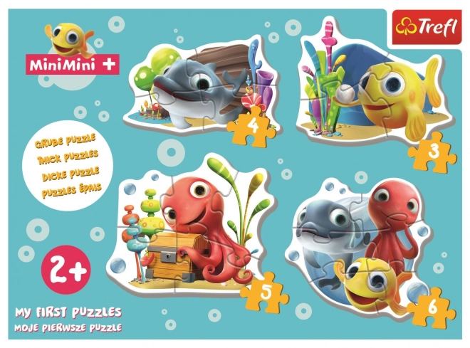 Puzzle copii Baby cu Rybka MiniMini