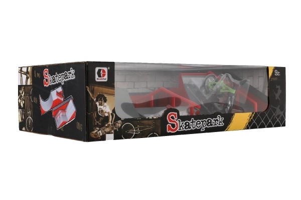 Set Fingerboard cu rampă și accesorii