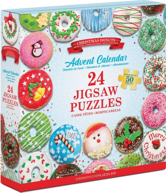 Calendar advent puzzle Crăciun Eurographics