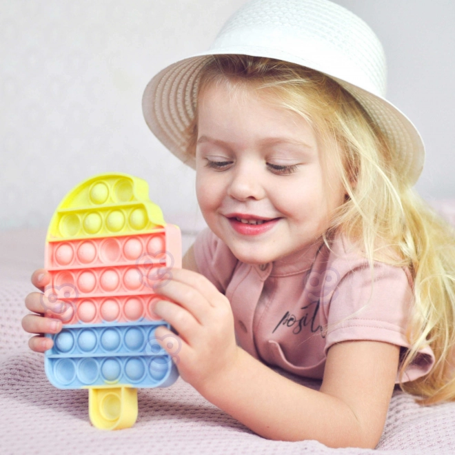 Jucărie senzorială anti-stres Push Bubble Pop It înghețată