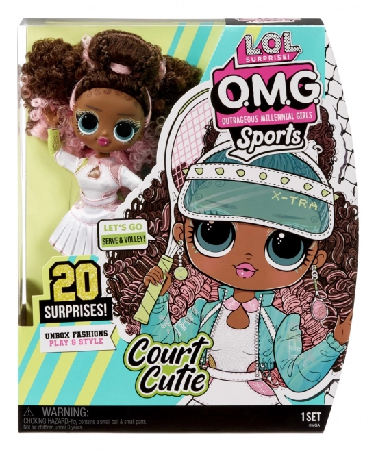 Păpușă LOL Surprise OMG Sports Court Cutie Series 3